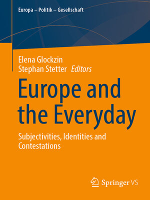 cover image of Europe and the Everyday
